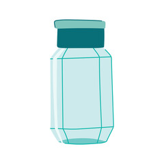 container coffee jar cartoon vector illustration