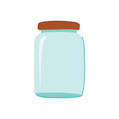 grounds coffee jar cartoon vector illustration