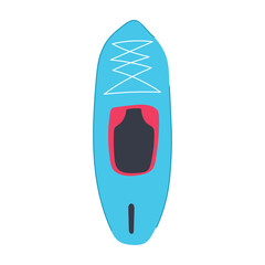 fishing kayak cartoon vector illustration