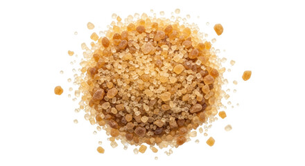 Isolated Brown Sugar Pile