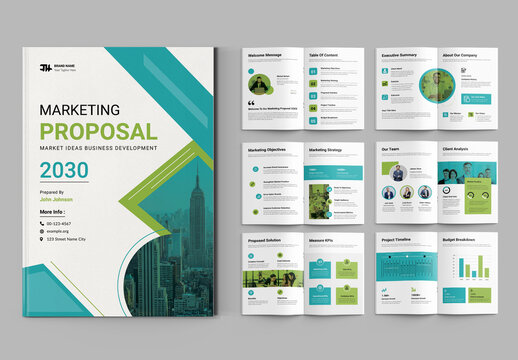 Marketing Proposal Template Layout
