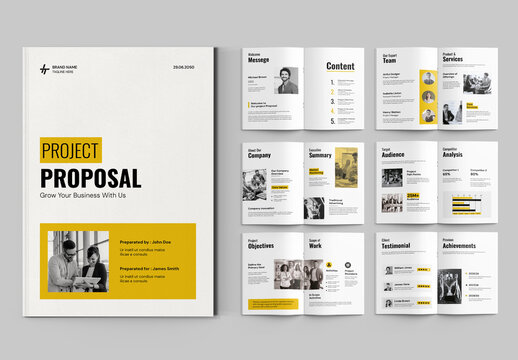 Project Proposal Template Layout