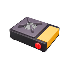 Camping Gas Stove with Red Dial