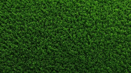 Fototapeta premium Lush green grass field with a smooth, uniform texture. long_title:A vibrant, well-manicured grassy field with a dense, uniform texture and a