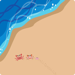 여름 감성 배경이미지