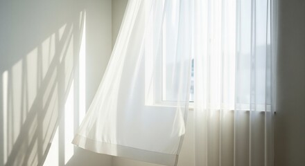 Soft Curtain with Natural Light