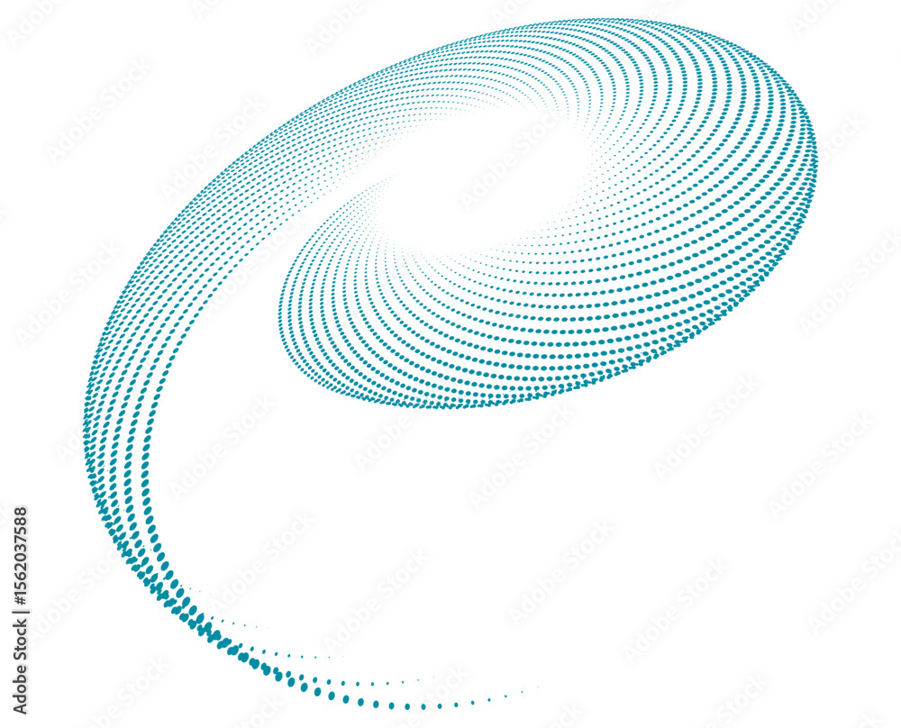 Poster abstract blue wave design element wave lines guilloche curve line background circle for pattern bran