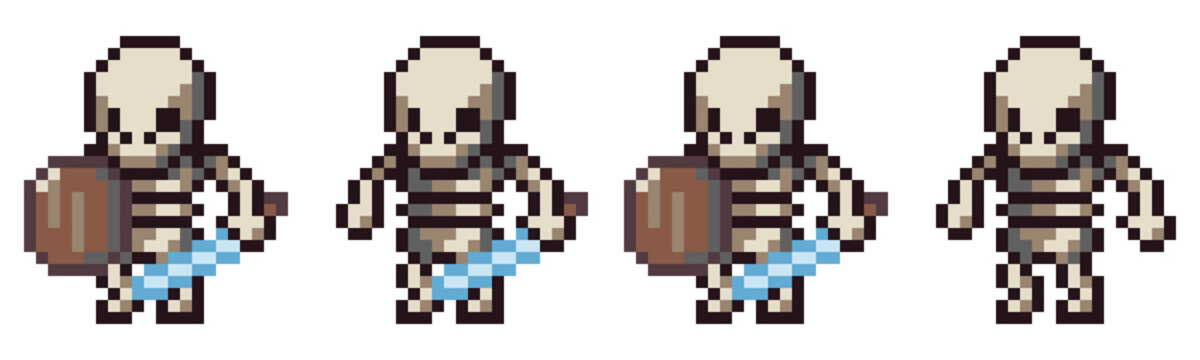 Pixel Skeleton Pack