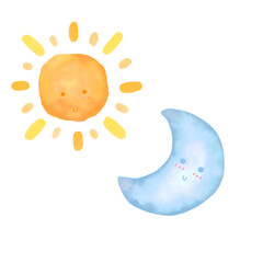 sun and moon
