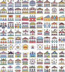 Fototapeta premium Nothing Hill Festival Scenic & Iconic Landmarks 