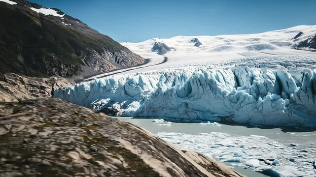 Sawyer Glacier Meltwater in Summer