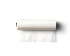 Obraz premium White Paper Roll Mockup Studio Photography Product