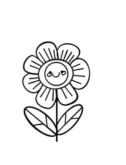 Smiling Daisy Flower