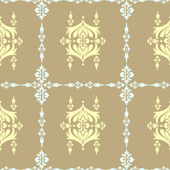 seamless damask pattern