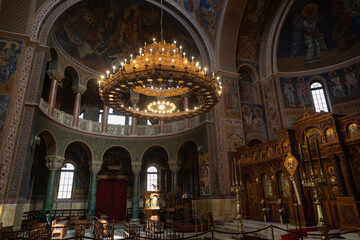 Interior of the Holy Church of Saint Dionysius the Areopagite, Patron Saint of Athens