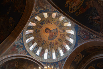 Interior of the Holy Church of Saint Dionysius the Areopagite, Patron Saint of Athens