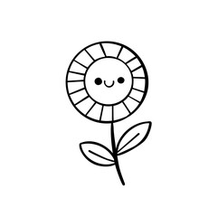 Smiling Daisy Flower