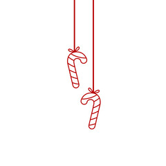 Hanging Line Christmas Decoration