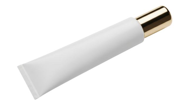 Isolated White Tube