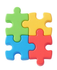 Obraz premium 3d puzzle pieces