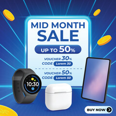 Mid Month Sale Tech Promo