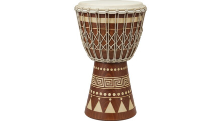 Isolated Djembe