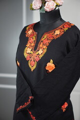 Display of kashmiri pheran, traditional dress of kashmir