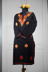 Display of kashmiri pheran, traditional dress of kashmir