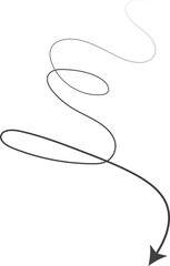 Hand drawn arrow doodle line icon. Design elements for business plan and education