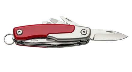 Isolated Multi-Tool Pocket Knife