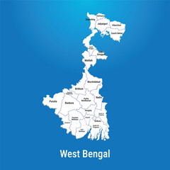 west bengal map