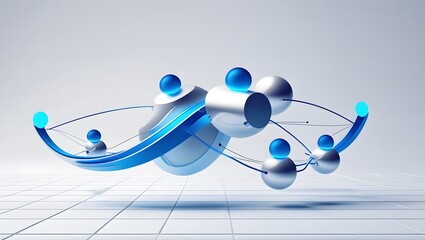 Isometric Data Transfer and Cloud Storage Icon: Digital Service Representation with Network Connection for Websites