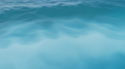 Fototapeta premium A captivating photo realistic image depicts a smooth blue gradient background, highlighting a fresh and inviting atmosphere for artistic compositions.