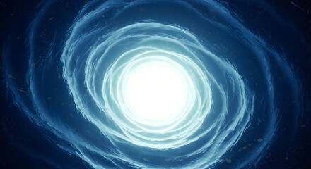 Vortex of Light: A mesmerizing visual journey into the heart of a swirling, ethereal vortex of light, evoking feelings of mystery and wonder.