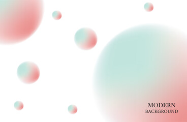 Trendy gradient fluid circle soft pink and blue creating.abstract colorful liquid.design.wallpaper for banner, poster, cover, flyer, presentation, advertising, landing page 