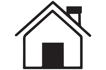 Minimal Black & White Location Icons Set – Flat Vector Design of Maps, Navigation, and Global Technology Symbols

