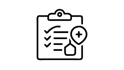 Clipboard with check mark