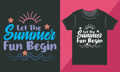 Summer Typography Tee Shirt Design, Vintage Beach Shirt Design, Trendy Beachwear, Vacation Tee