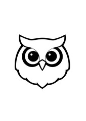 owl head icon