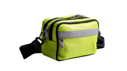 Medical Aid in Action: A modern, minimalist view of a vital first aid kit, designed for efficiency and immediate response in emergency situations.