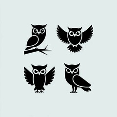 set of owls