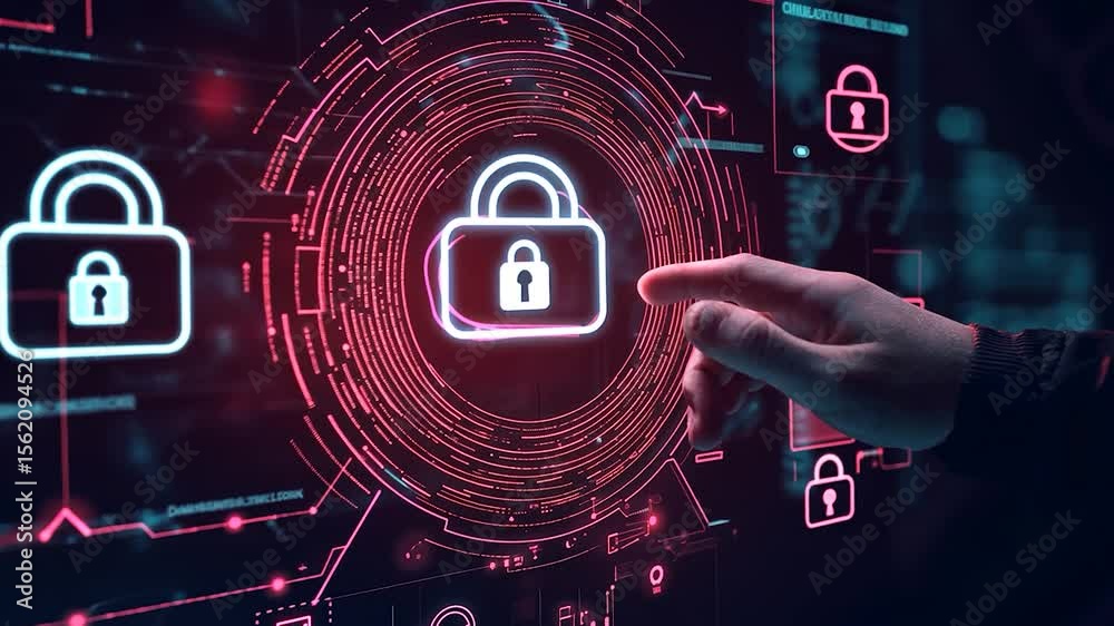 Poster cloud security interface
