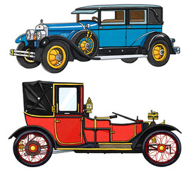 클래식 빈티지 자동차