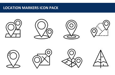 Location Markers Icon Pack