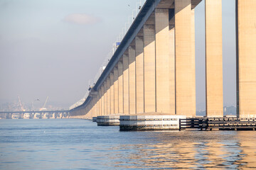 Rio Niteroi bridge in Rio de Janeiro.