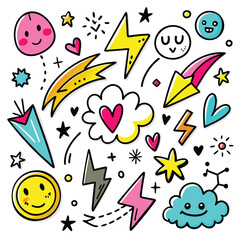 seamless pattern with clock