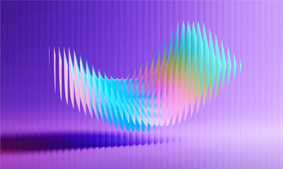 Vector Y2K Glass grainy Blurred black and white colors. Multicolored glass texture for banner, wallpaper, template, print.