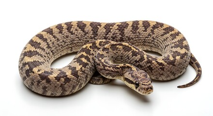 Obraz premium snake isolated on white