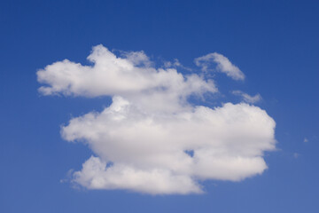 blue sky with white clouds