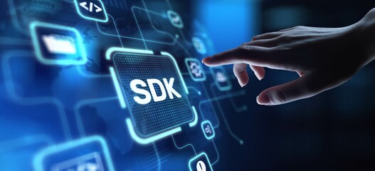 SDK Software Development Kit Enabling Application Development, projection on a virtual screen,...